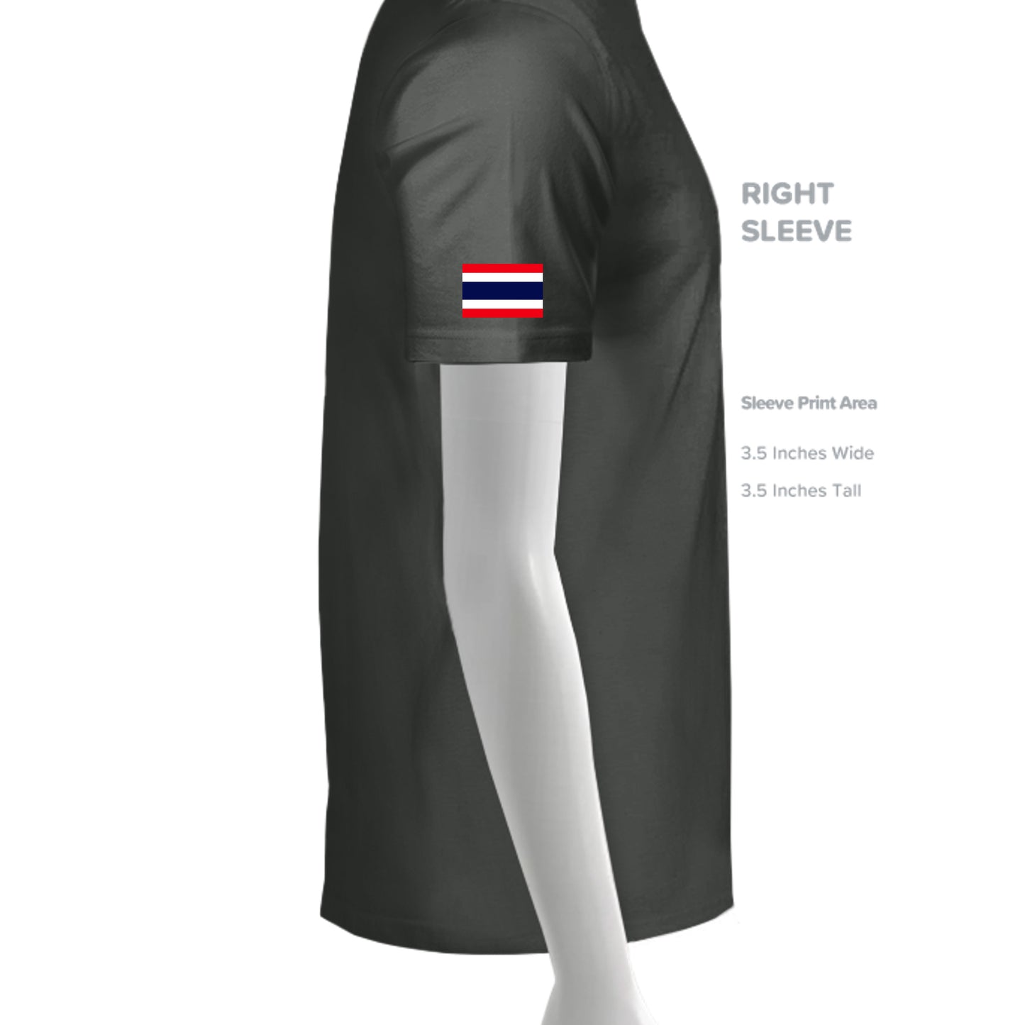 Graphite Black - 3600 - SLEEVE_RIGHT
